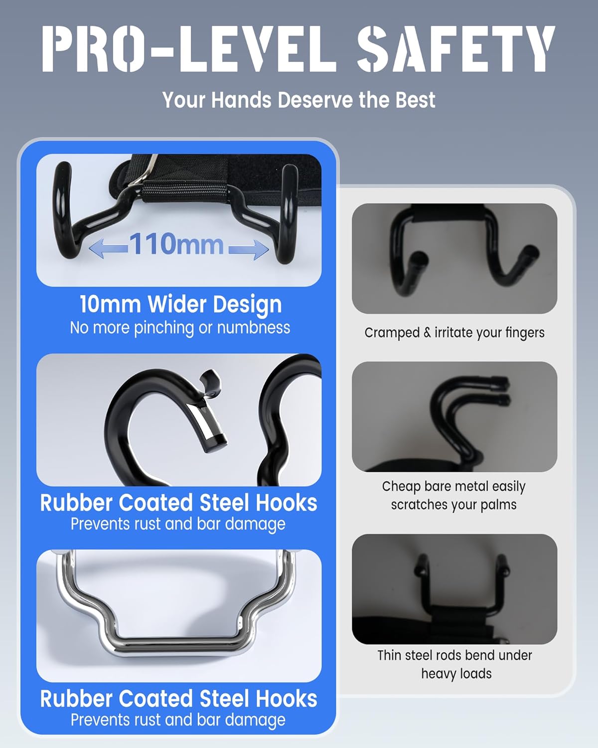 Weight Lifting Hooks